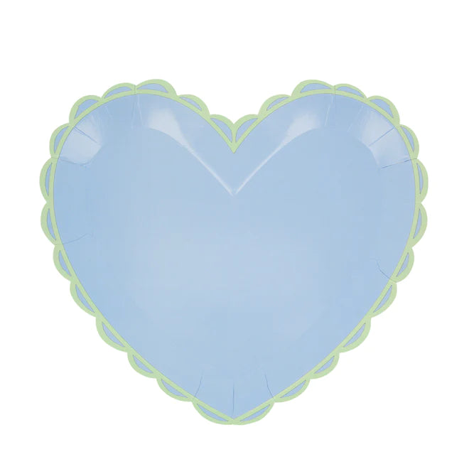 Large Plates: Pastel Hearts