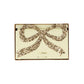 Glitter Bow Garland: Gold