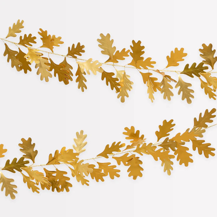 Gold Leaves Garland