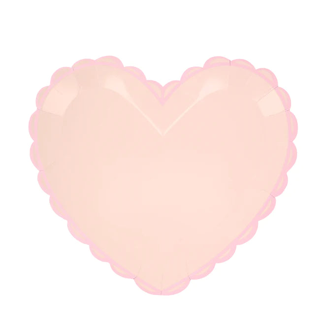 Large Plates: Pastel Hearts