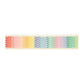 Rainbow Striped Mini Candles