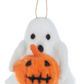 Felted Wool Ghost Ornaments (Multiple Styles Available)