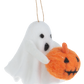 Felted Wool Ghost Ornaments (Multiple Styles Available)