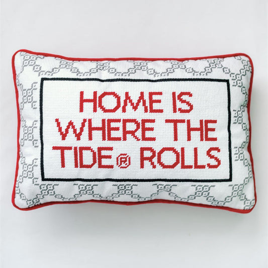 University of Alabama Needlepoint Pillow