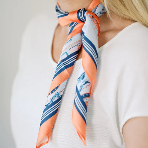 Auburn Silk Scarf