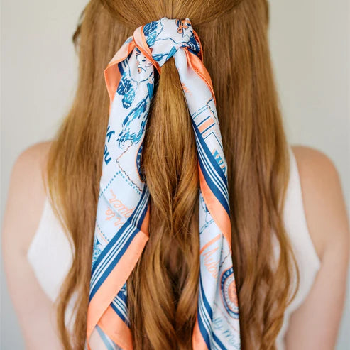Auburn Silk Scarf