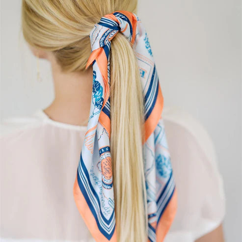 Auburn Silk Scarf