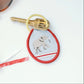 University of Alabama Elephant Embroidered Keychain