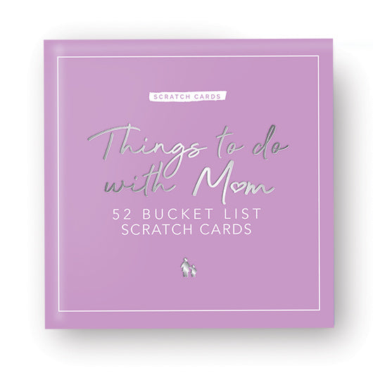 100 Things to do With Mom Scratch Cards