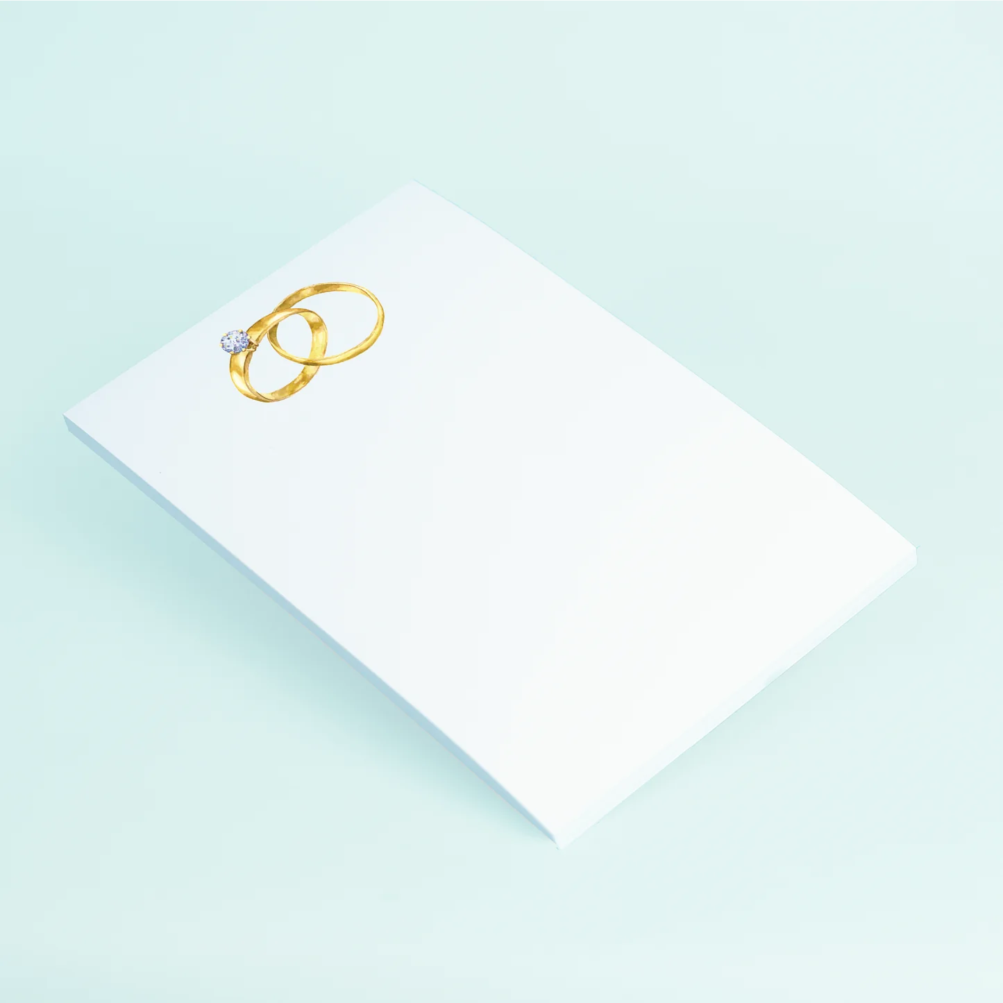 Wedding Rings Notepad