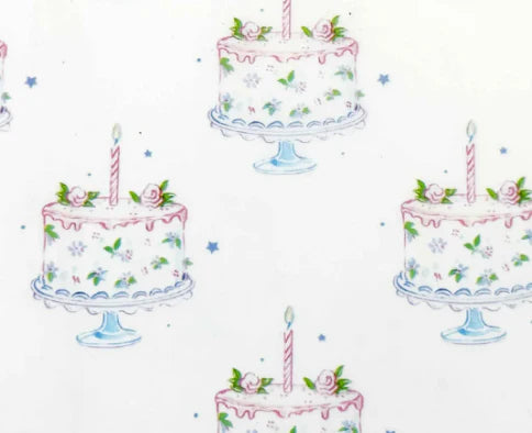 Beau Bottles Grandmillienial Pastel Birthday Cakes Bottle Wrap (La Marca Edition)