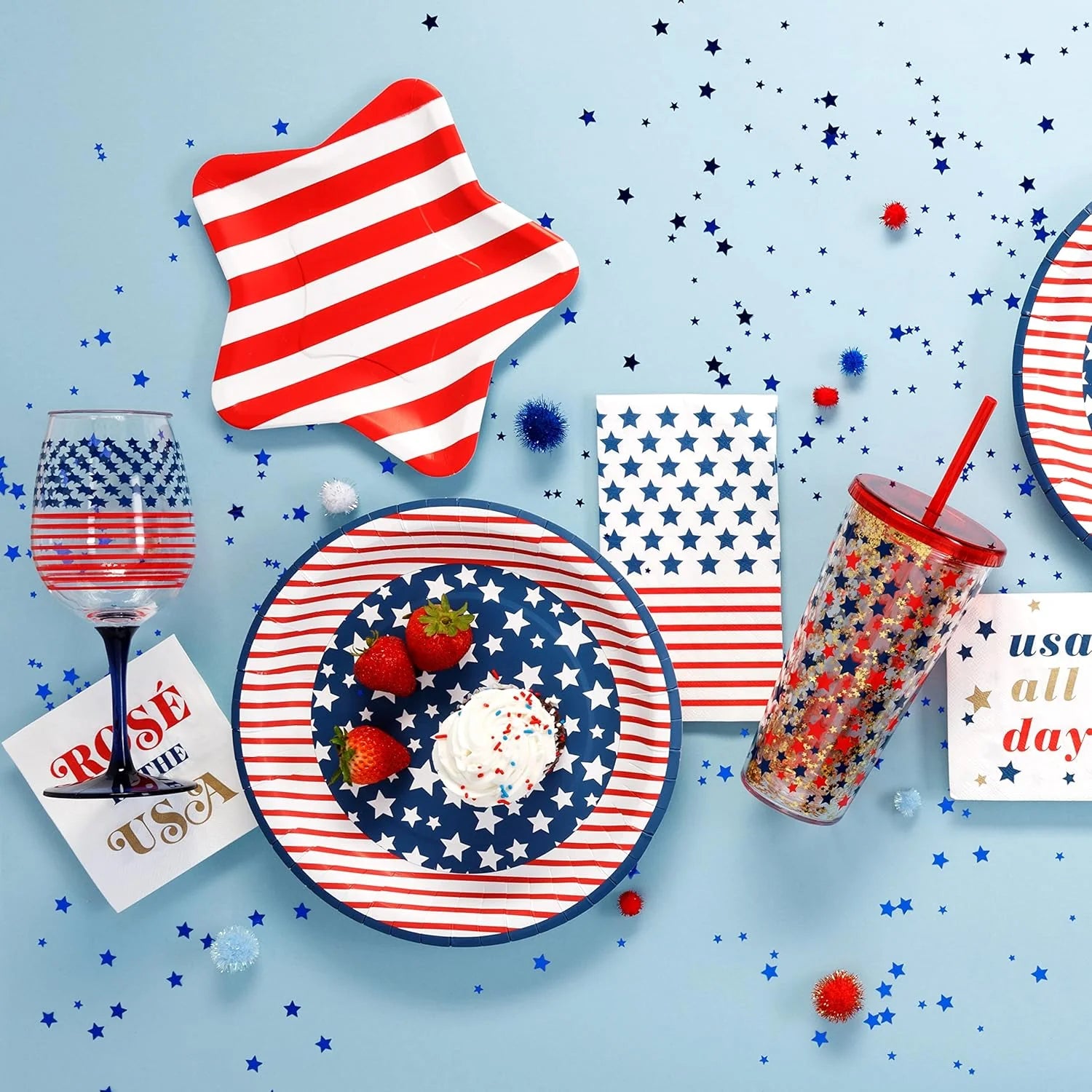 Americana Guest Napkin - Thumbnail 3