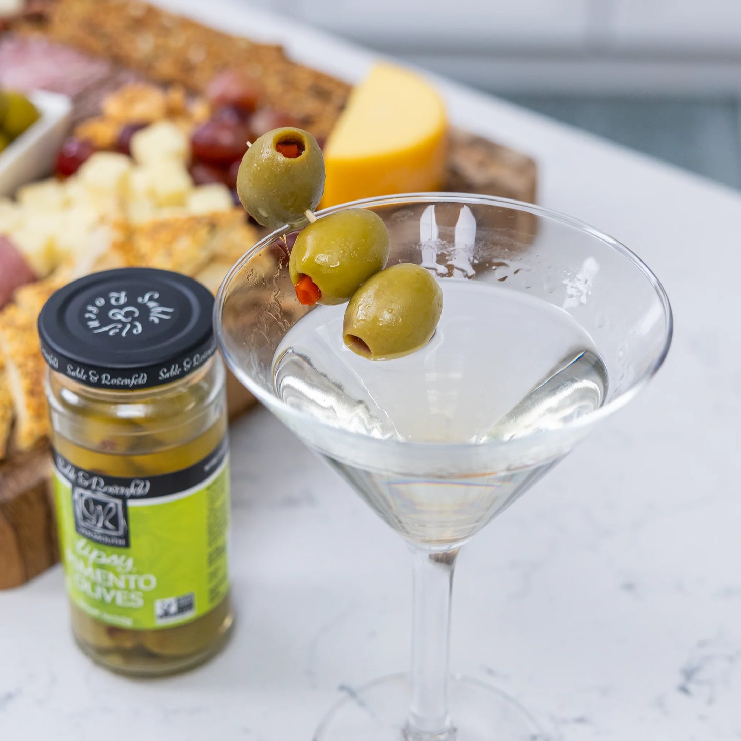 Vodka Tipsy Pimento Olives (5 oz)