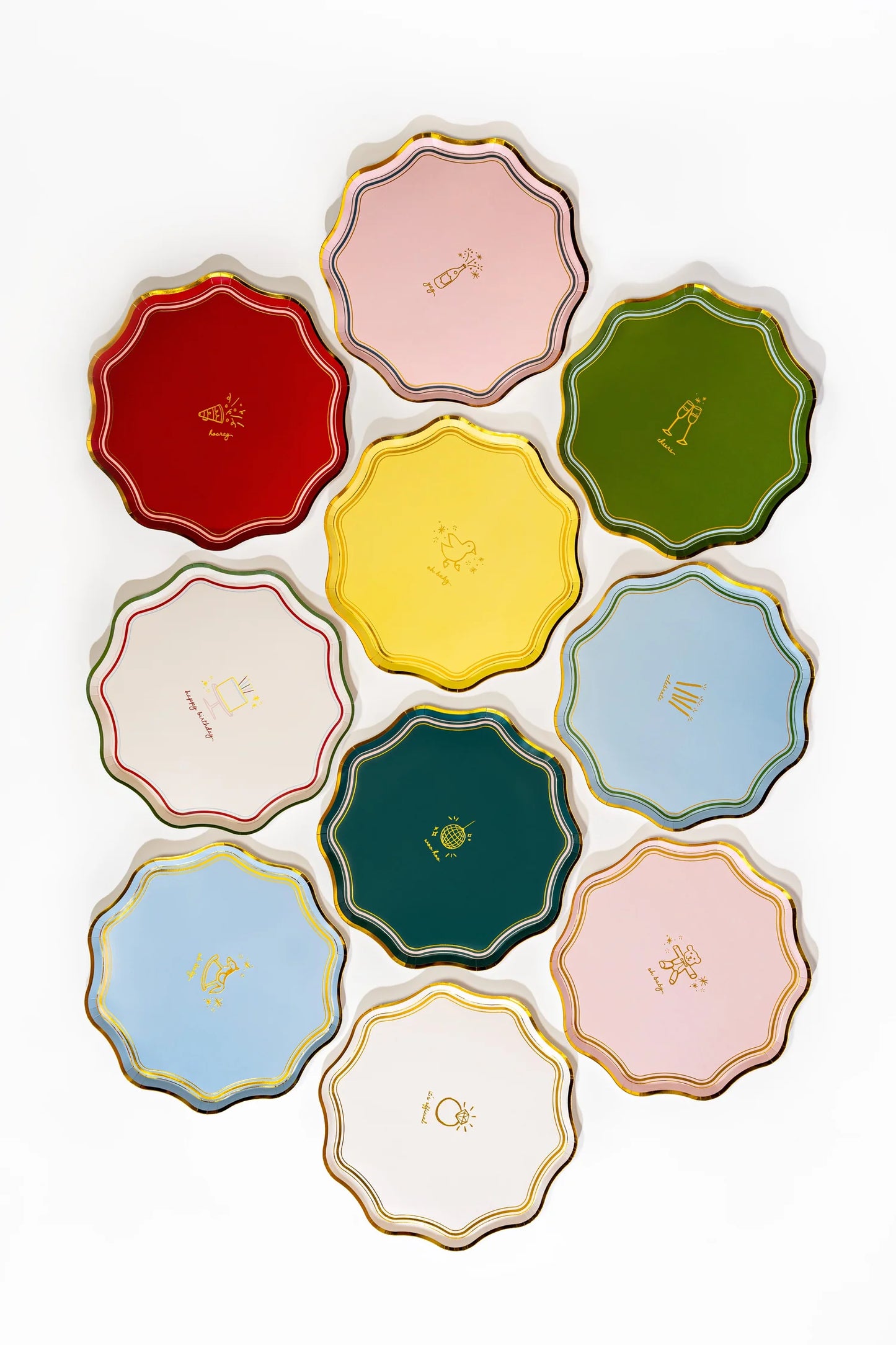 It's Official Icon Party Plates