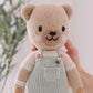 Charlie the Honey Bear Hand-Knit Doll