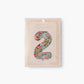 Garden Party Numbered Foil Balloon: 2
