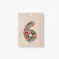Garden Party Numbered Foil Balloon: 6