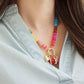 Puffy Heart Charm in Shiny Gold