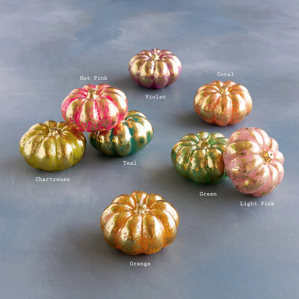 Rainbow Pumpkin Candles (Multiple Color Options)