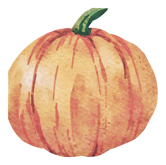 Pumpkin Die Cut Lunch Napkins