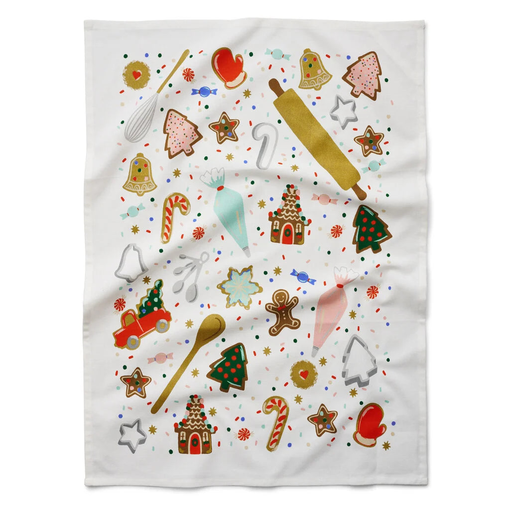 Christmas Cookies Tea Towel