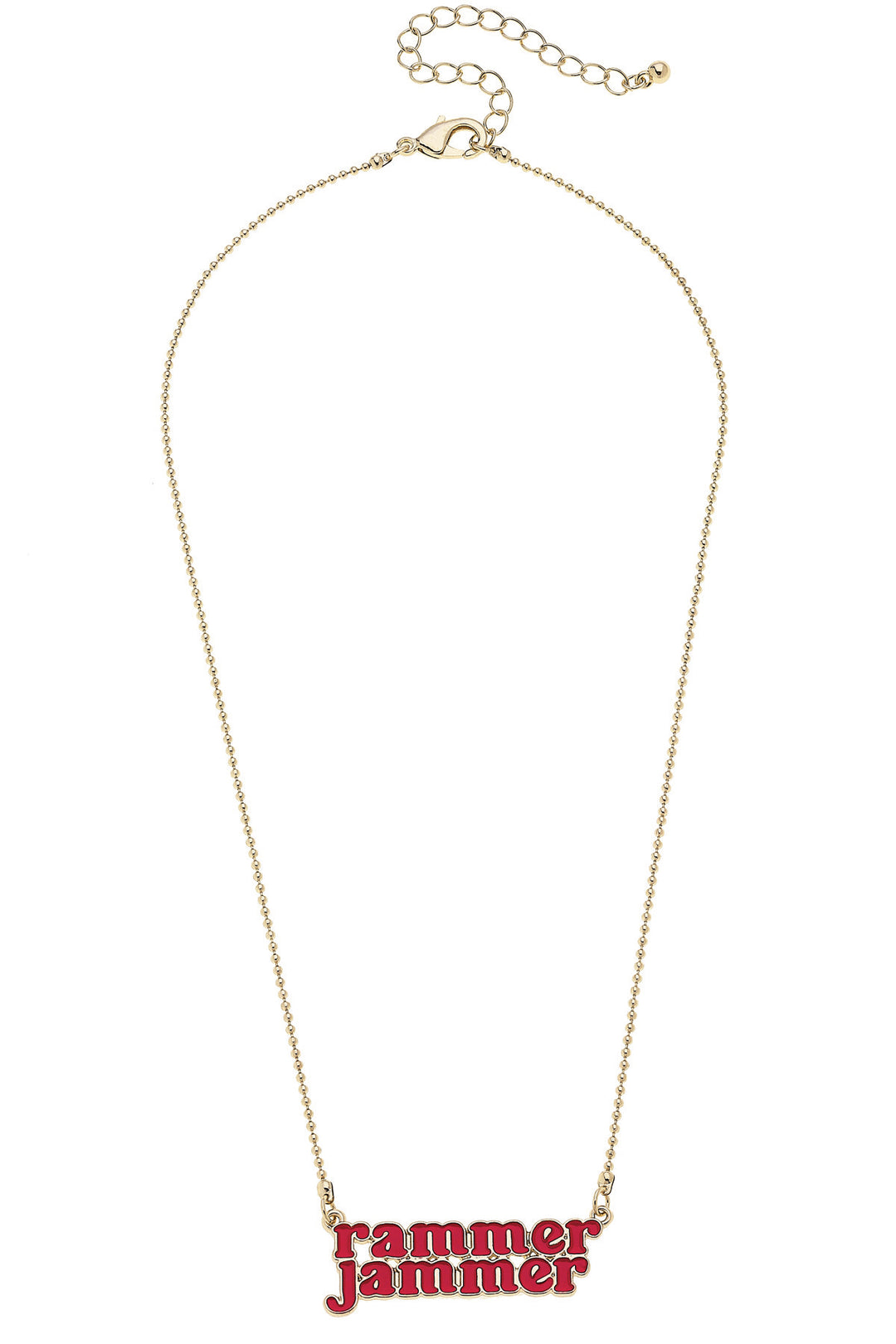 Alabama Crimson Tide Rammer Jammer Necklace