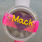 Custom Acrylic Heart Stanley Topper