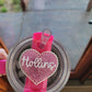 Custom Acrylic Scalloped Heart Stanley Topper