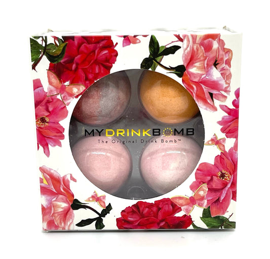4 Pack Limited Edition Cocktail Drink Bomb™ Mix: Romance Box