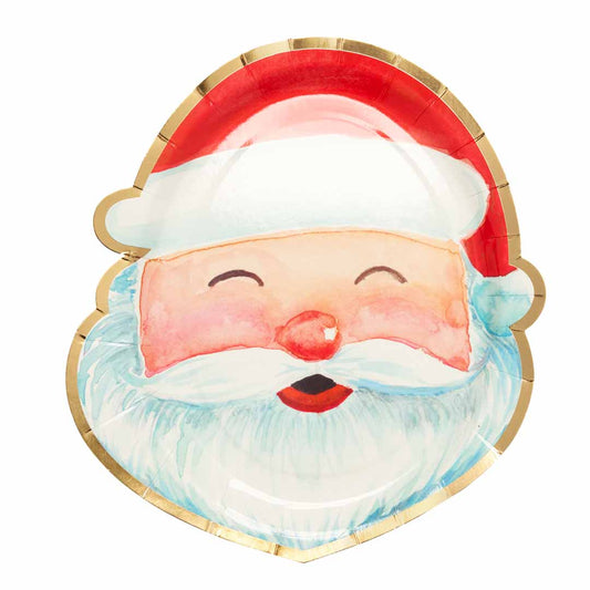 Jolly Holidays Santa Salad Plates