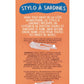 Italian Summer Sardine Squishy Pen