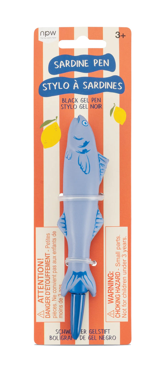 Italian Summer Sardine Squishy Pen