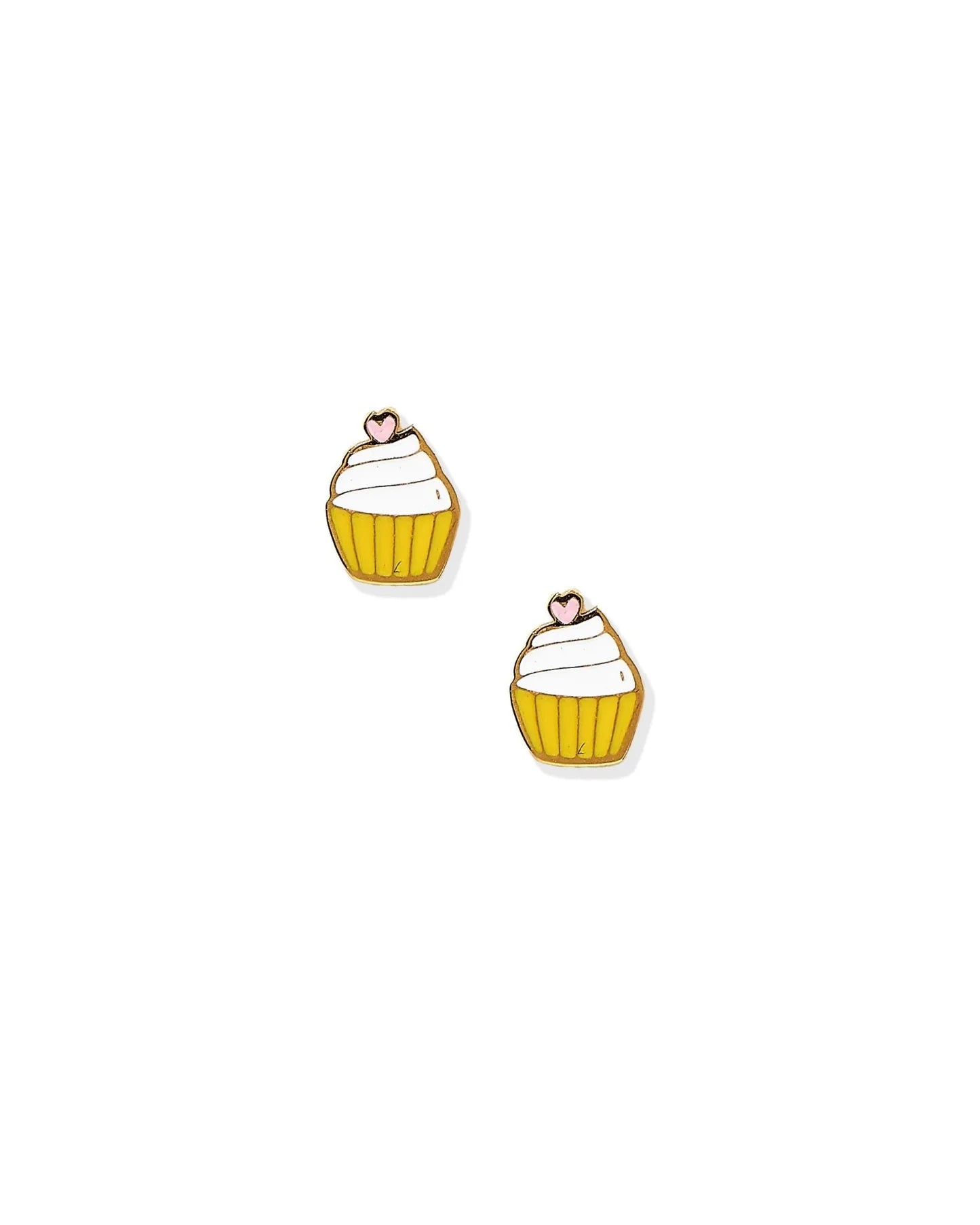 Cupcake Screwback Stud Earrings