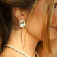 Lightening Bolt Screwback Stud Earrings