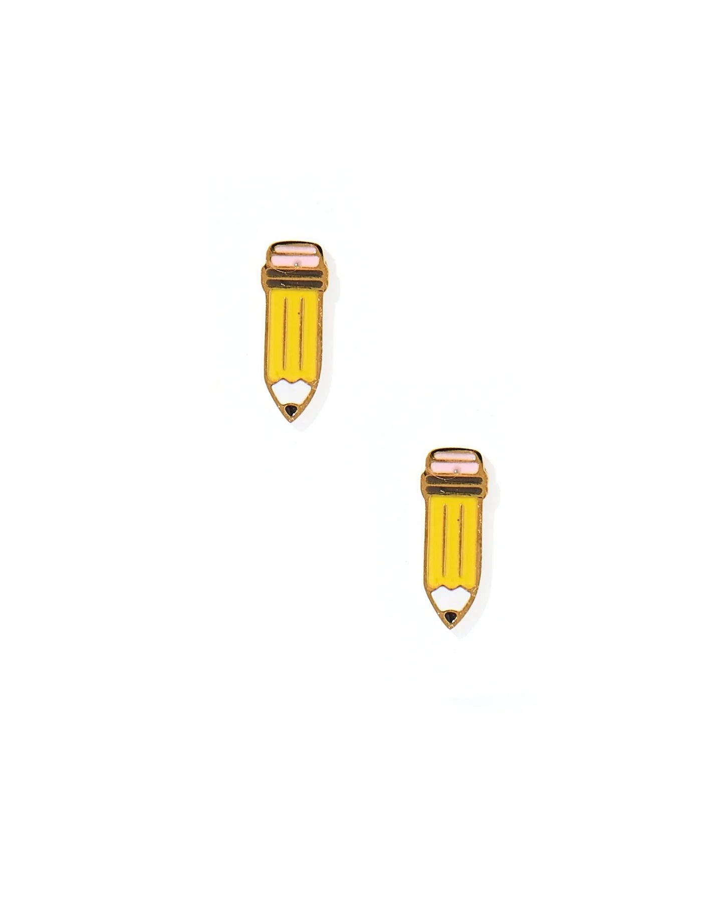Pencil Screwback Stud Earrings