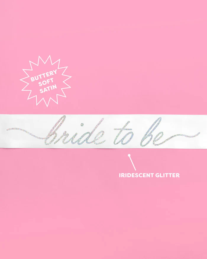 Bridal Bliss "Bride-to-Be" Sash
