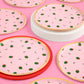 Martini Plates with Gold Rim