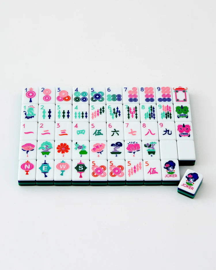 Shangri-La Mahjong Tile Set