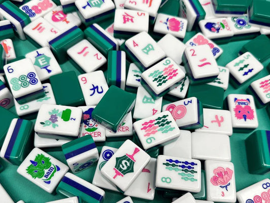 Shangri-La Mahjong Tile Set