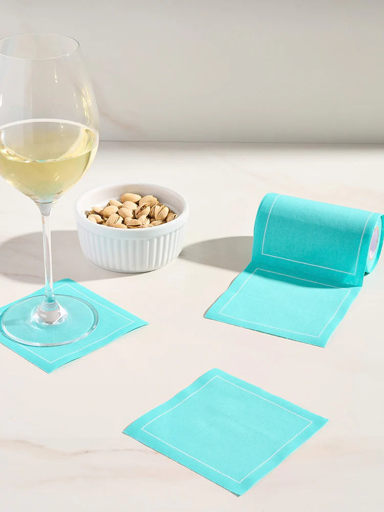 She Said Yes! Cotton Cocktail Napkin Roll - Thumbnail 2