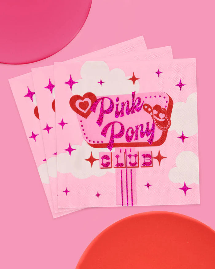 XO, Fetti Pony Club Napkins
