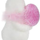 Flocked White Bunny with Egg (Multiple Styles Available)
