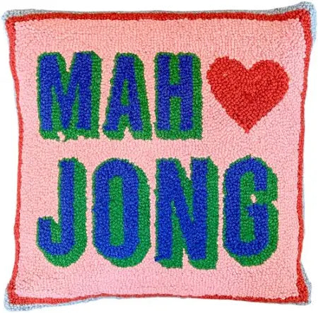 Mahj Jong Hook Pillow