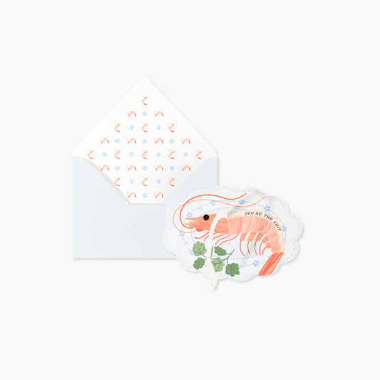 Interactive Enclosure Card: Shrimp