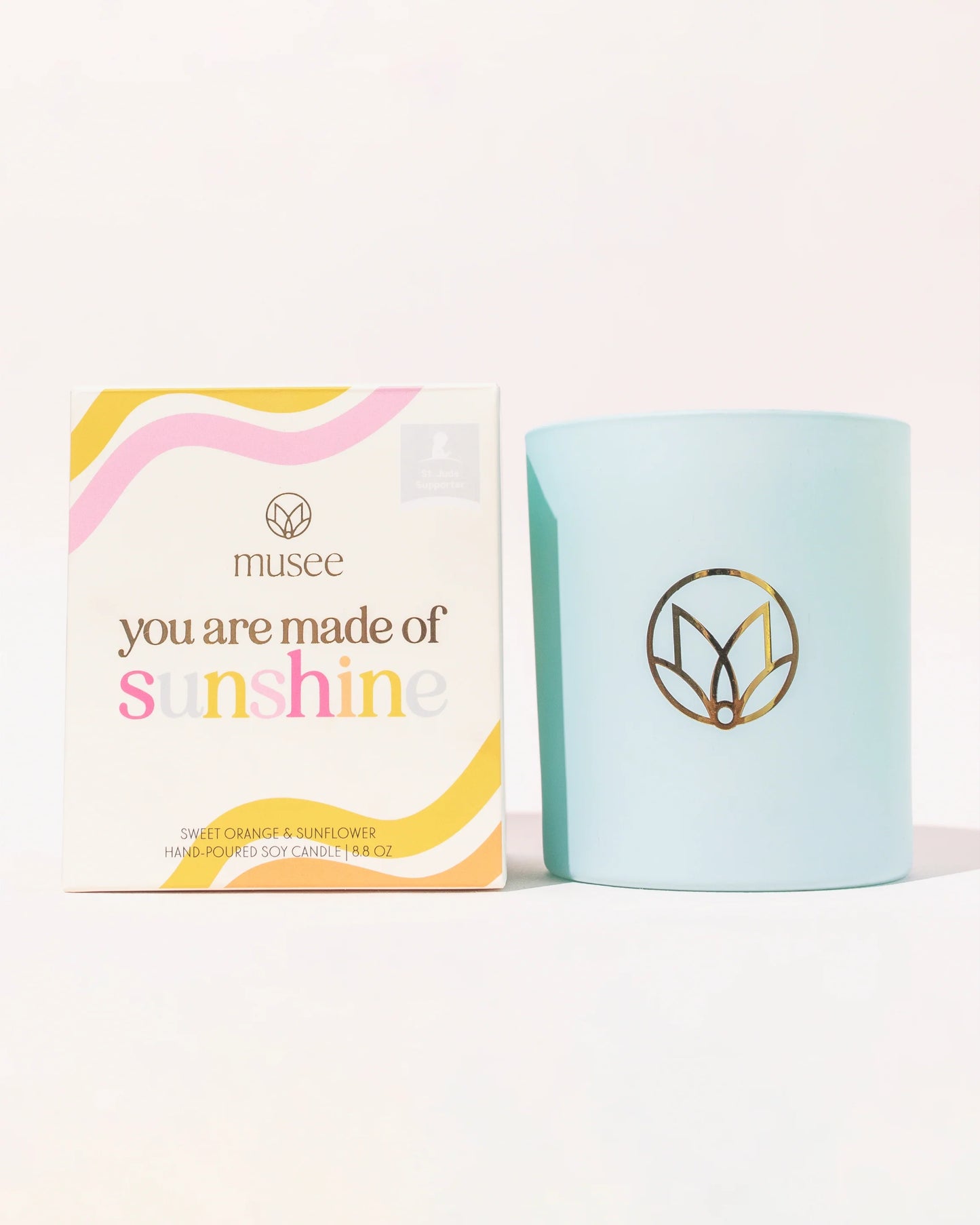 Soy Candle: You are Made of Sunshine (St. Jude)