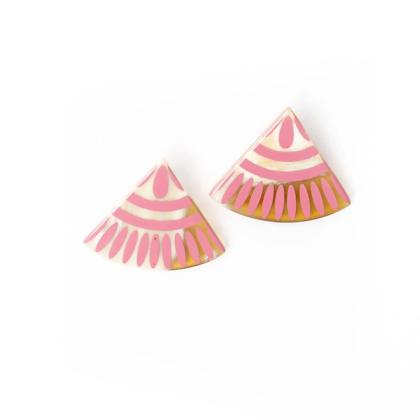 Blush Tile Earrings