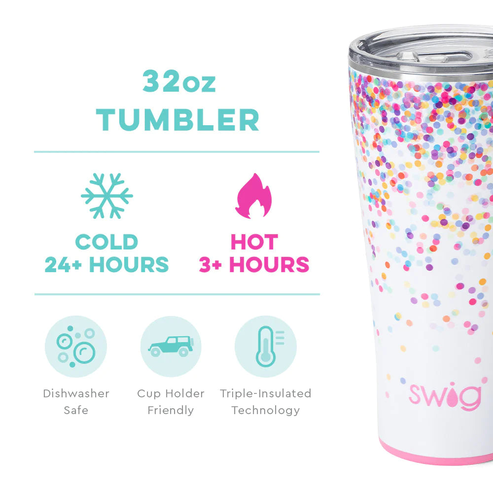 Confetti Tumbler (32 oz)