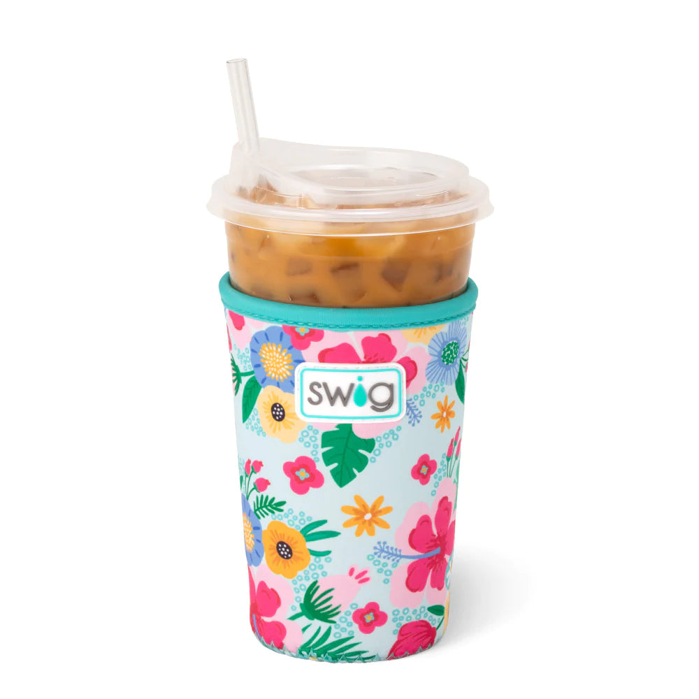 Island Bloom Ice Cup Coolie (22 oz)