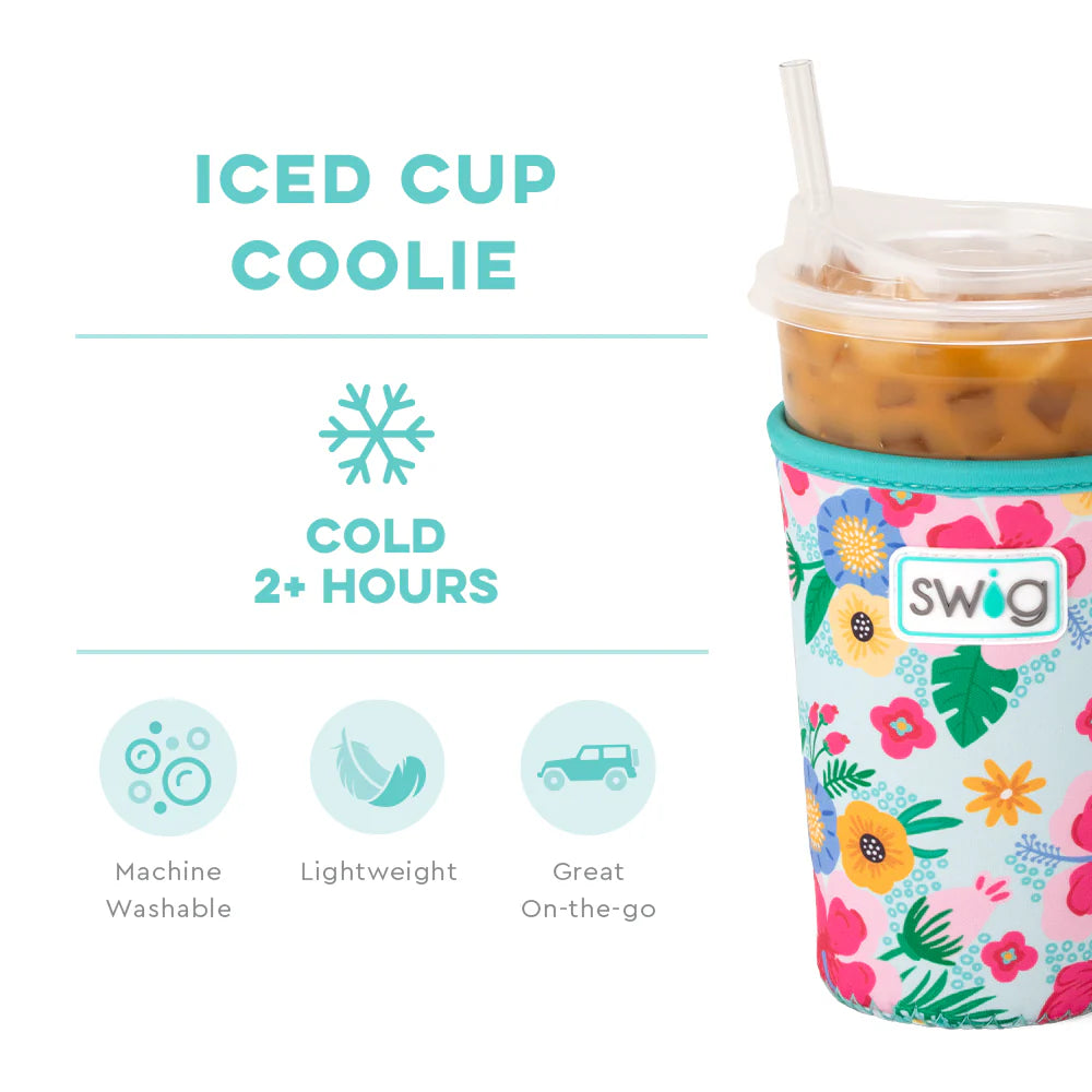 Island Bloom Ice Cup Coolie (22 oz)