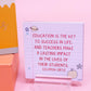 Phrases for Teachers Encouraging Desk Card Set